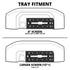2019+ RAM 1500 (EXCLUDING Classic) & 2019+ RAM 2500/3500 Tackform Slim Track Dash Bracket