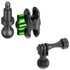 2018+ Jeep Wrangler JL, 2020+ Gladiator, and 2021+ Wrangler 4xe LINK™ Freedom Panel Mount With GoPro/Action Camera Holder | 2" Arm