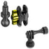 2018+ Jeep Wrangler JL, 2020+ Gladiator, and 2021+ Wrangler 4xe LINK™ Freedom Panel Mount With GoPro/Action Camera Holder | 2" Arm