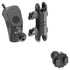 2024+ Jeep JL, Gladiator, and 4XE LINK™ Grab Handle Mount With 2 Prong (2T) Tuner Monitor Holder | 3.5" Arm