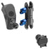 2024+ Jeep JL, Gladiator, and 4XE LINK™ Grab Handle Mount With TPMS (4T) Monitor Holder | 3.5" Arm