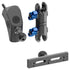 2024+ Jeep JL, Gladiator, and 4xe LINK™ Grab Handle Mount With Auxbeam Switch Panel Holder | 3.5" Arm