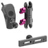 2024+ Jeep JL, Gladiator, and 4xe LINK™ Grab Handle Mount With Auxbeam Switch Panel Holder | 3.5" Arm