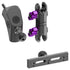 2024+ Jeep JL, Gladiator, and 4xe LINK™ Grab Handle Mount With Auxbeam Switch Panel Holder | 3.5" Arm