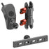 2024+ Jeep JL, Gladiator, and 4xe LINK™ Grab Handle Mount With Auxbeam Switch Panel Holder | 3.5" Arm
