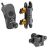 2024+ Jeep JL, Gladiator, and 4XE LINK™ Grab Handle Mount With CB Radio Mic Holder | 3.5" Arm