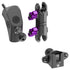 2024+ Jeep JL, Gladiator, and 4XE LINK™ Grab Handle Mount With CB Radio Mic Holder | 3.5" Arm