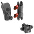 2024+ Jeep JL, Gladiator, and 4XE LINK™ Grab Handle Mount With CB Radio Mic Holder | 3.5" Arm