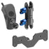 2024+ Jeep JL, Gladiator, and 4XE LINK™ Grab Handle Mount With 8 Channel Diode Dynamics D-Switch Holder | 3.5" Arm