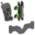 2024+ Jeep JL, Gladiator, and 4XE LINK™ Grab Handle Mount With 8 Channel Diode Dynamics D-Switch Holder | 3.5" Arm