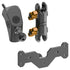 2024+ Jeep JL, Gladiator, and 4XE LINK™ Grab Handle Mount With 8 Channel Diode Dynamics D-Switch Holder | 3.5" Arm