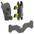 2024+ Jeep JL, Gladiator, and 4XE LINK™ Grab Handle Mount With 8 Channel Diode Dynamics D-Switch Holder | 3.5" Arm