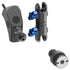 2024+ Jeep JL, Gladiator, and 4XE LINK™ Grab Handle Mount With Midland Magnetic CB Radio Mic Holder | 3.5" Arm