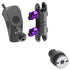 2024+ Jeep JL, Gladiator, and 4XE LINK™ Grab Handle Mount With Midland Magnetic CB Radio Mic Holder | 3.5" Arm