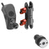 2024+ Jeep JL, Gladiator, and 4XE LINK™ Grab Handle Mount With Midland Magnetic CB Radio Mic Holder | 3.5" Arm