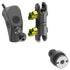 2024+ Jeep JL, Gladiator, and 4XE LINK™ Grab Handle Mount With Midland Magnetic CB Radio Mic Holder | 3.5" Arm