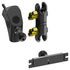 Product image of 2024+ Jeep JL/JT and 2024-2025 4xe Switch Panel Mount for Grab Handle with Yellow Knobs