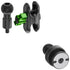 2018 - 2023 Jeep JL, Gladiator, and 4XE LINK™ Grab Bar Mount With Midland Magnetic CB Radio Mic Holder | 2" Arm