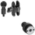 2018 - 2023 Jeep JL, Gladiator, and 4XE LINK™ Grab Bar Mount With Midland Magnetic CB Radio Mic Holder | 2" Arm