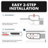 2024+ Jeep Wrangler JL & Gladiator (Not Compatible With 4xe) Tackform Slim Track Dash Bracket With 20LITE Phone Mount & GoPro Mount | Driver Side