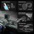 2024+ Jeep Wrangler JL & Gladiator JT (Not Compatible With 4xe) Tackform Slim Track Dash Bracket With MagSafe Phone Mount & GoPro Mount | Passenger Side
