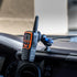 Midland & Cobra Magnetic Handheld Radio Holder | Assault Track Picatinny Base | 5" DuraLock Arm
