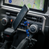 2024+ Toyota Tacoma & 2025+ Toyota 4Runner Passenger Side Grab Handle Mount with Midland Magnetic CB Radio Mic Holder