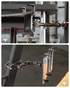 All Metal Gaurdrail Forklift Tablet Mount 