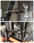 Forklift Tablet Mount Guard Rail Mount
