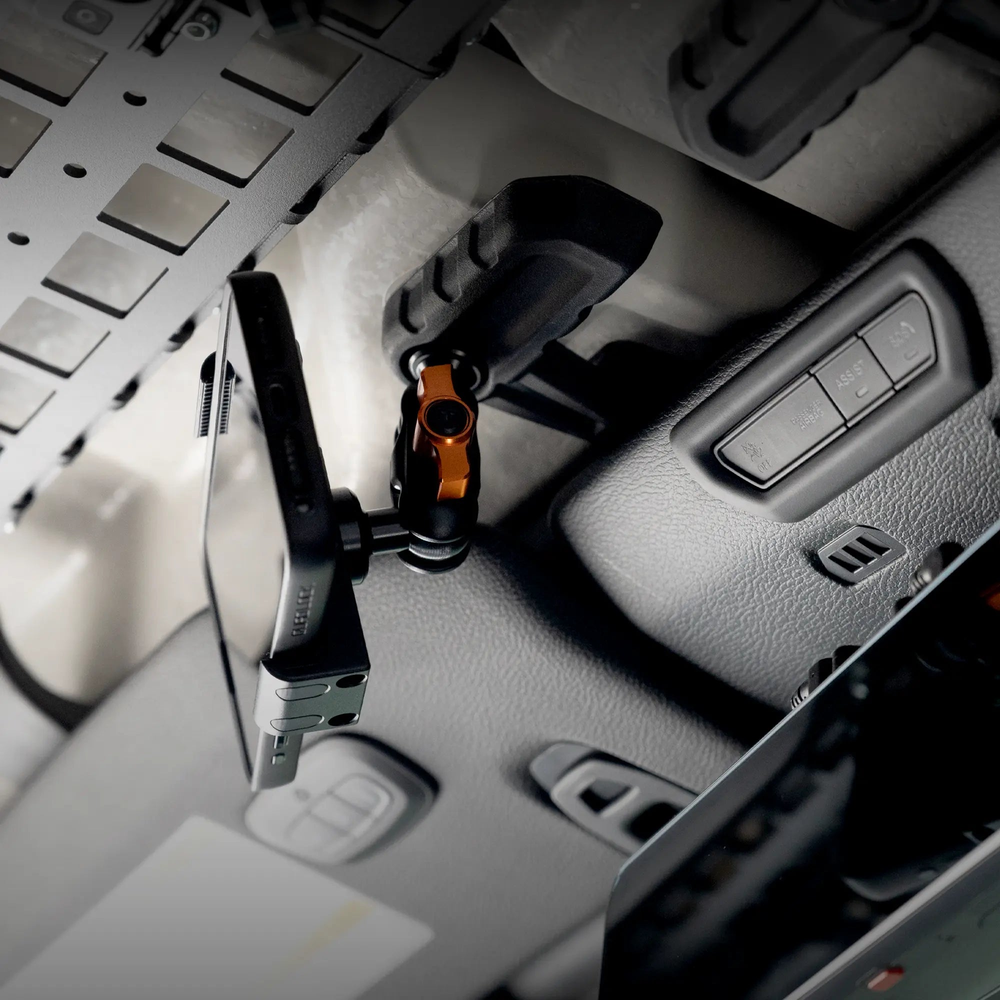 Overhead Jeep Phone Mount