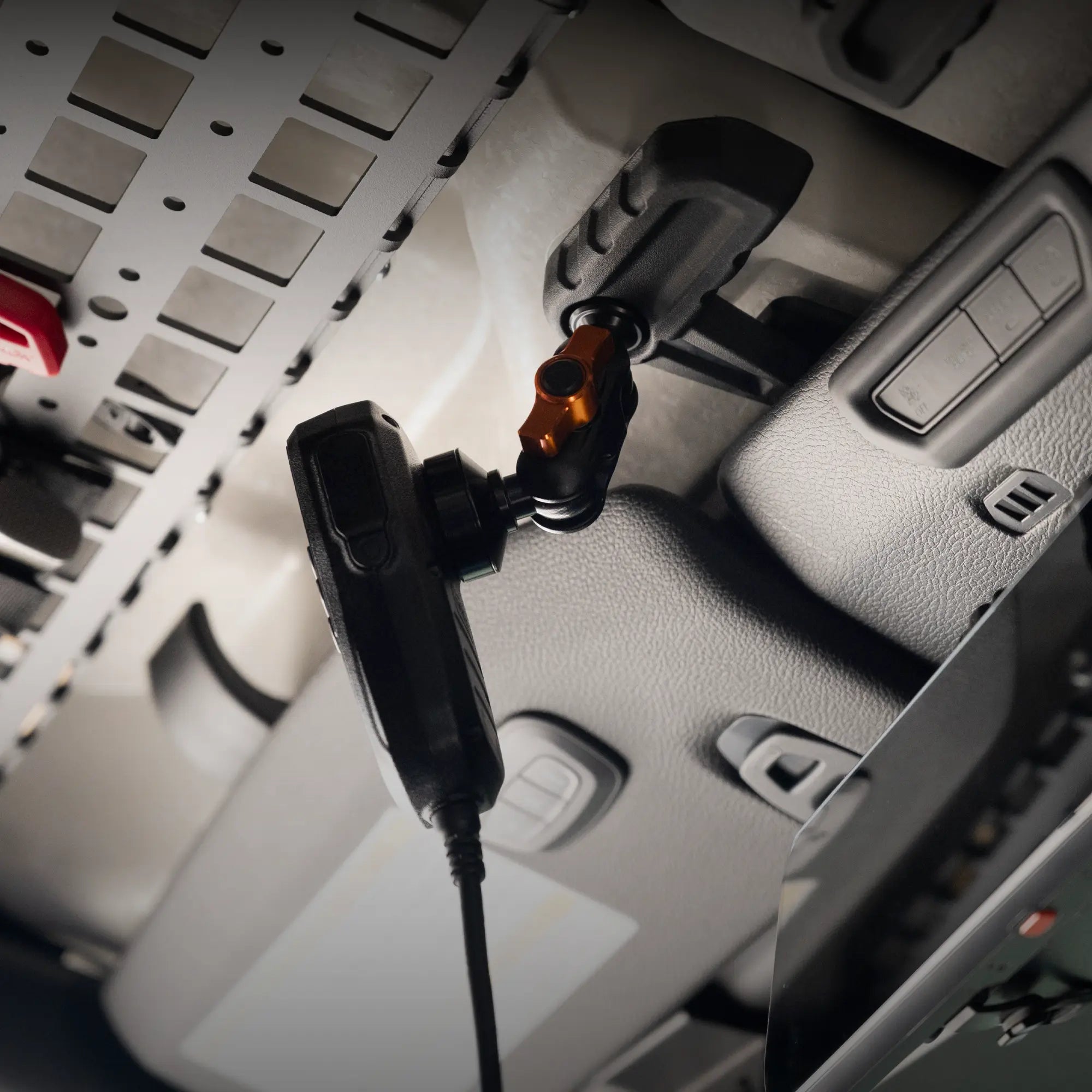Overhead Radio Mount for Jeep Freedom Panel