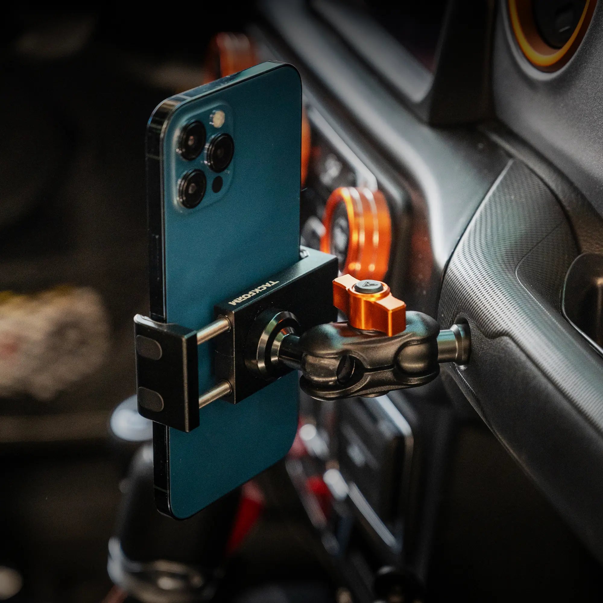 Jeep Passenger Phone Mount Grab Handle