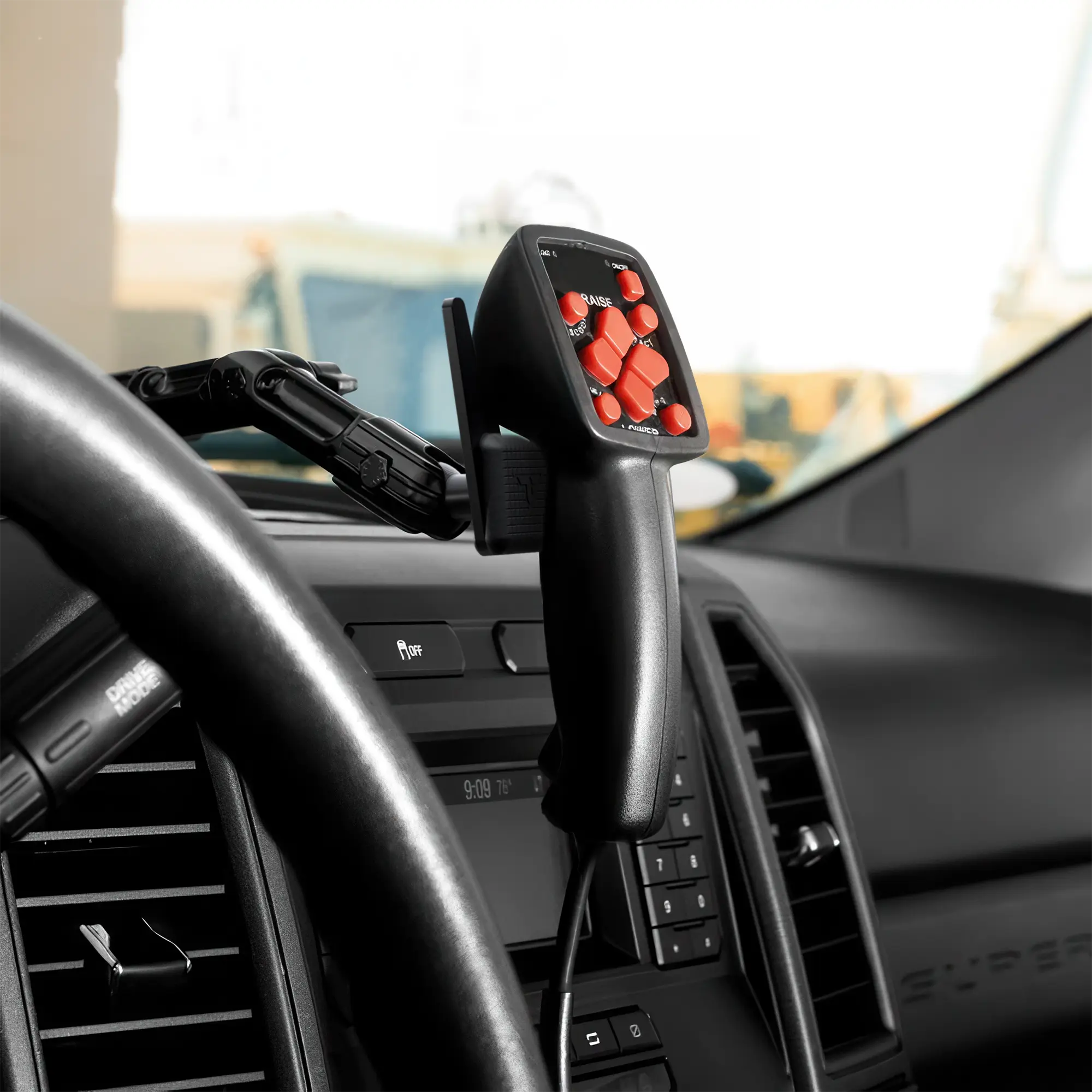 Ford F150 All Metal Adjustable Snow Plow Controller Holder 