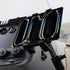Heavy Duty Seat Rail/Floor Bolt Mount | 20"-24" Aluminum Telescoping Arm | SLATE Tablet Holder