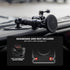 2024+ Jeep Wrangler JL & Gladiator (Not Compatible With 4xe) Tackform Slim Track Dash Bracket With MagSafe Phone Mount & GoPro Mount | Driver Side