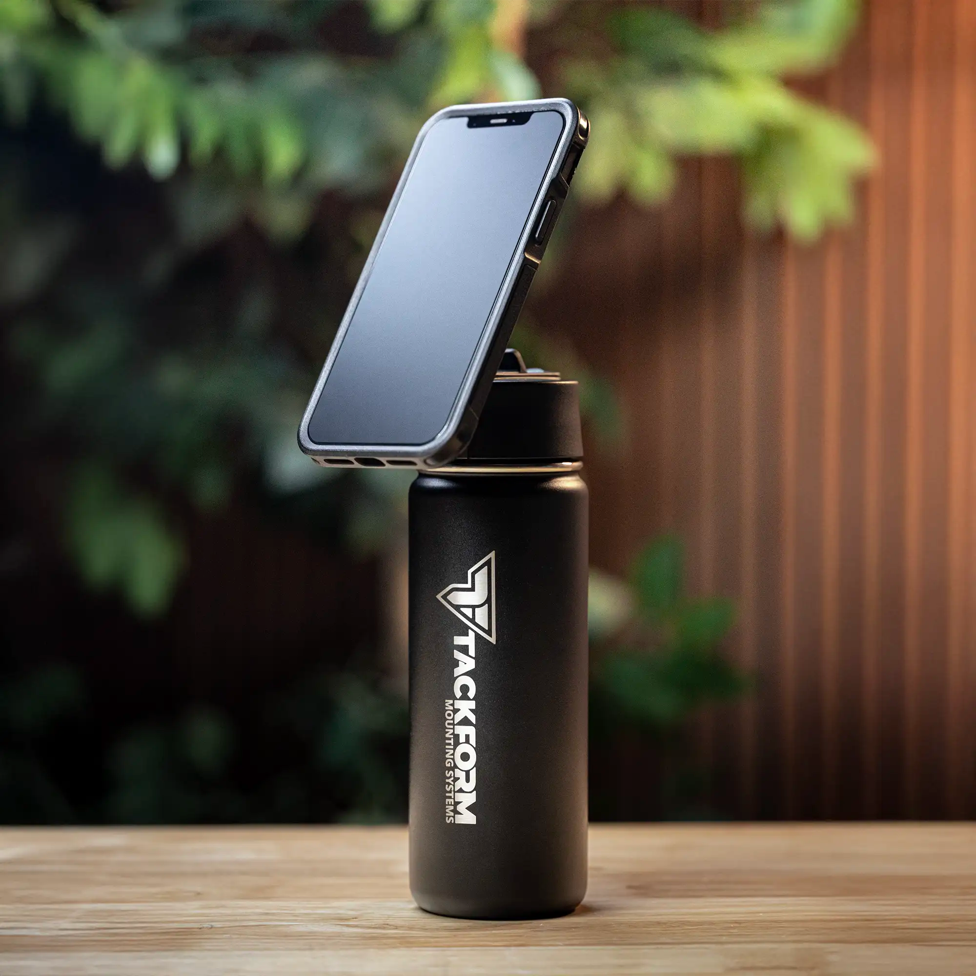 Stainless Steel Magsafe Water Bottle Phone Holder