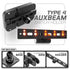 Auxbeam Holder | AMPS Base |  2" Arm | Choose Panel Type