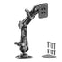 Heavy Duty Commercial Drill Base Mount with All-Metal Universal AMPS Holder | Choose Your Arm Length
