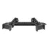 2021+ Ford F-150 (See Compatibility Info For Specific Year/Trim Fitment Details) Tackform Assault Track Picatinny Dash Bracket With Dual 20LITE Phone Mounts