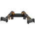 2019+ RAM 1500 (EXCLUDING Classic) & 2019+ RAM 2500/3500 Tackform Assault Track Picatinny Dash Bracket With Dual 20LITE Phone Holders