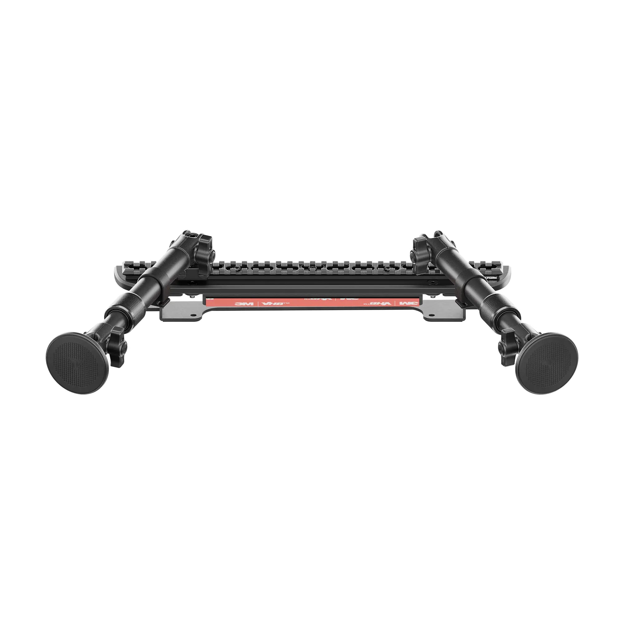 2024-2026 Ford F-150 (See Compatibility Info For Specific Year/Trim Fitment Details) Tackform Assault Track Picatinny Dash Bracket With Dual MagSafe Phone Mounts | Telescoping Arm