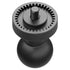 Quad Lock Base Adapter | 20mm Metal Ball with Quad Lock 360 Interface