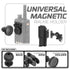 Universal Magnetic Handheld Radio Holder | 20mm Type-B Base | 2" DuraLock Arm