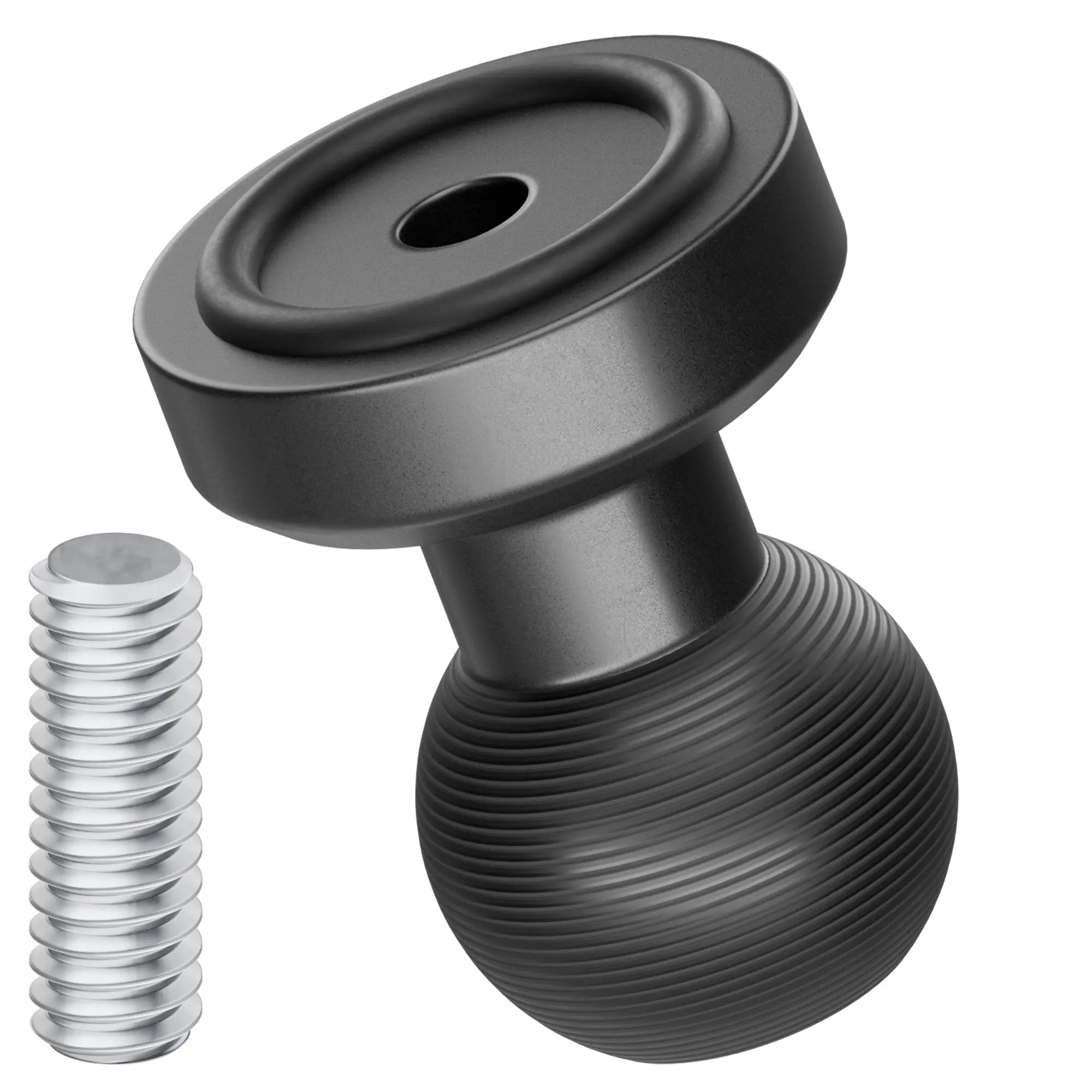 20mm metal Ball with 1/4"-20 Male and Female Connection | 2 in 1 Aluminum Camera Tripod Adapter | DuraLock™ 20 Series