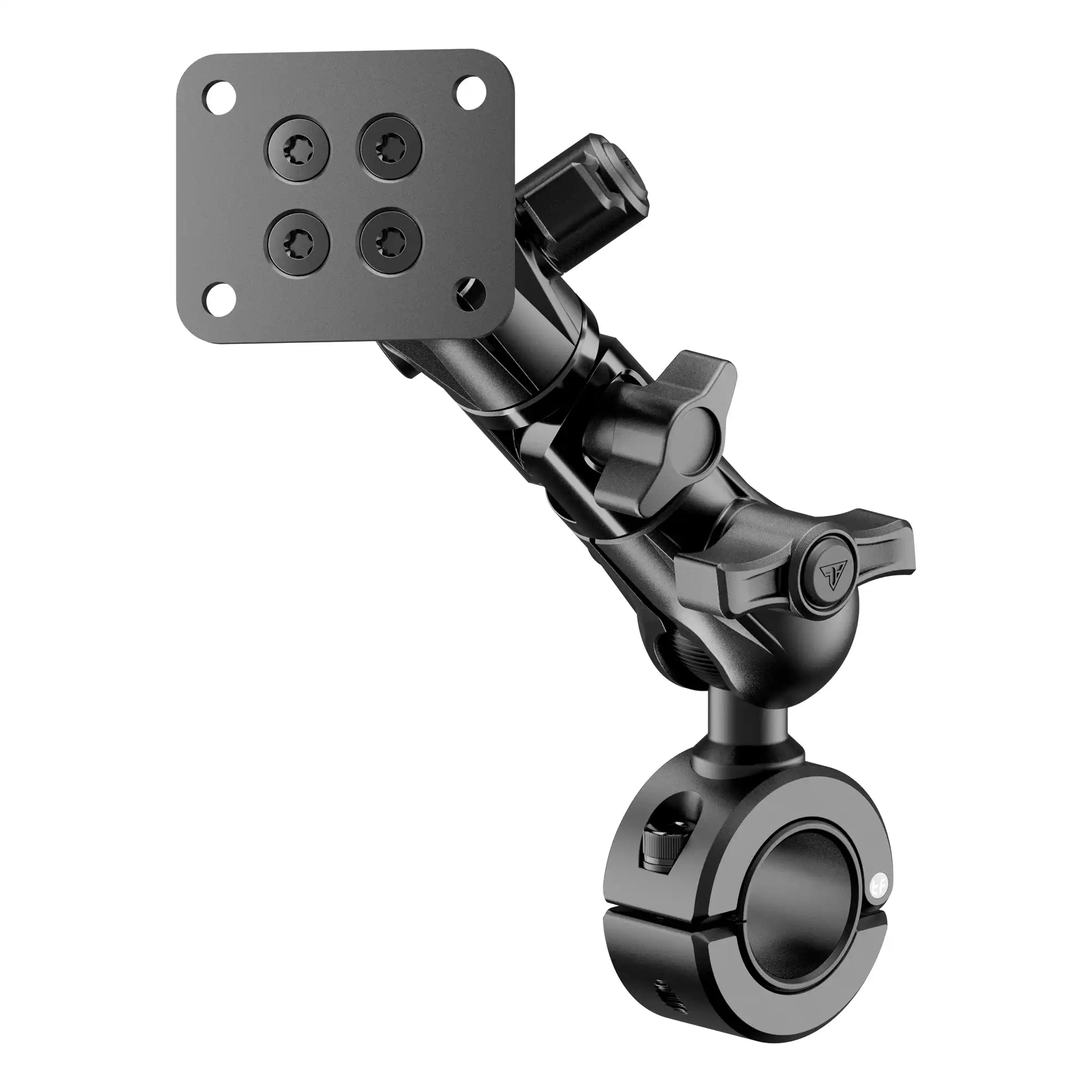 Product image of Polaris RZR Garmin GPS AMPS Mount for Roll Cage, Harness Bar, U-Bar with 5.25 inch arm with articulating elbow joint.