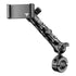 Product image of Polaris RZR Billet Spring-Loaded Phone Mount for Roll Cage, Harness Bar, U-Bar with 7.75 inch arm with articulating elbow joint.