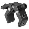 Multi-Mount Grab Handle Bar Clamp | 7/8" - 1-1/2" Bars | Billet Aluminum | 20mm Metal Ball