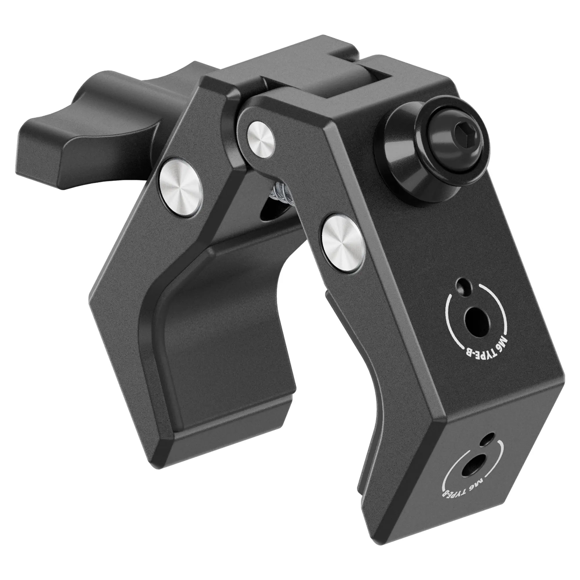 Multi-Mount Grab Handle Bar Clamp | 7/8" - 1-1/2" Bars | Billet Aluminum | Dovetail/Flange