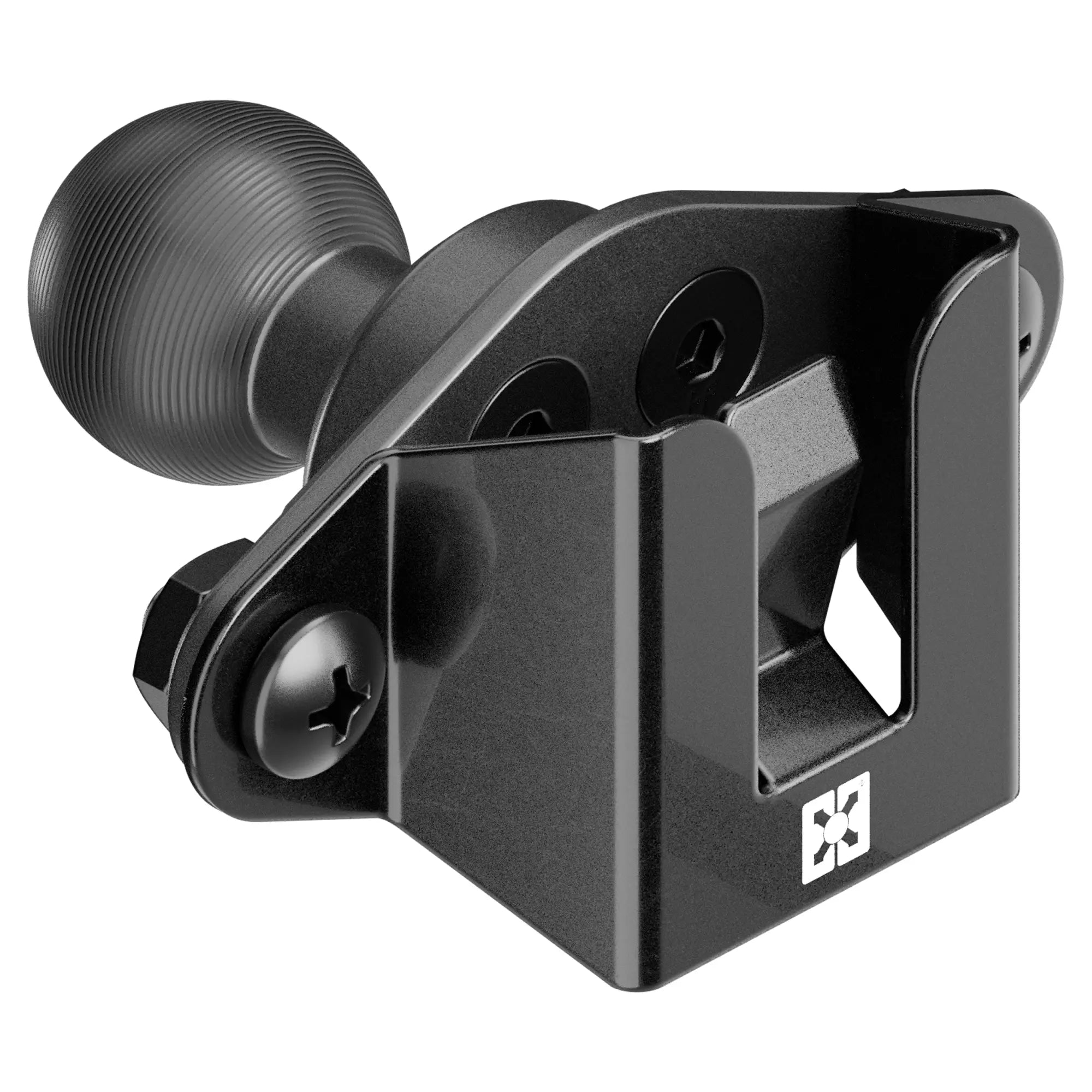 CB Microphone/2-Way Radio Holder with 20mm Metal Ball