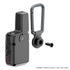 Product image showing CB hanger button adapter installation for Garmin inReach Mini 2